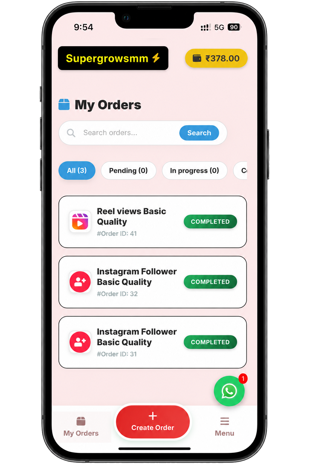 Orders